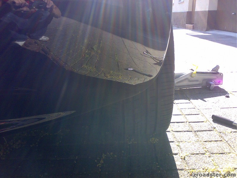 25mm Distanzen auf 8x17 Felge