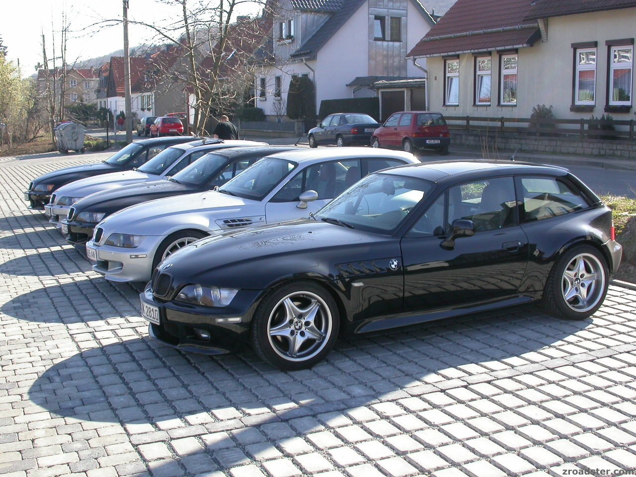 6 coupés in reih und glied ...