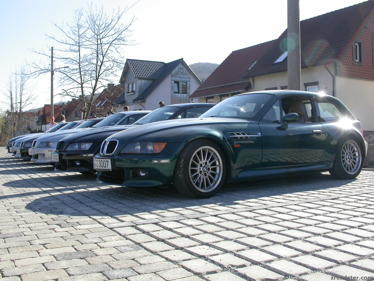 6 coupés in reih und glied ...