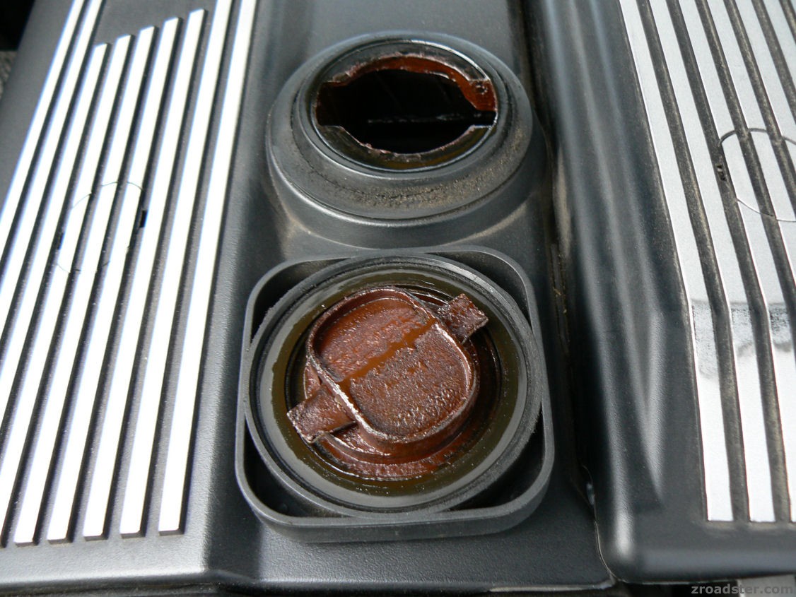 Ablagerung am Öldeckel