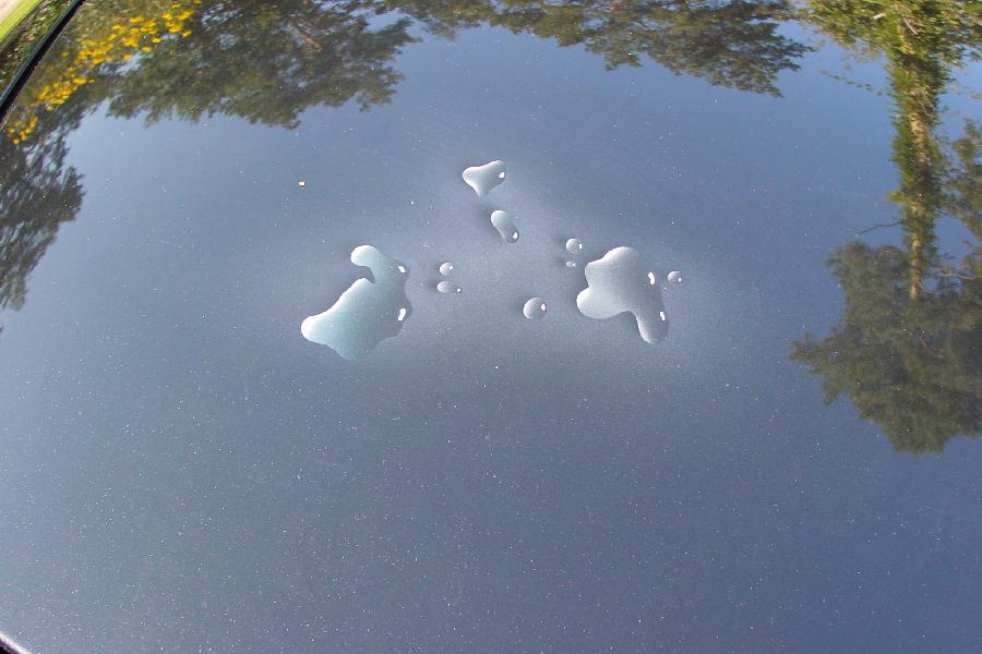 Airbrush auf der Motorhaube