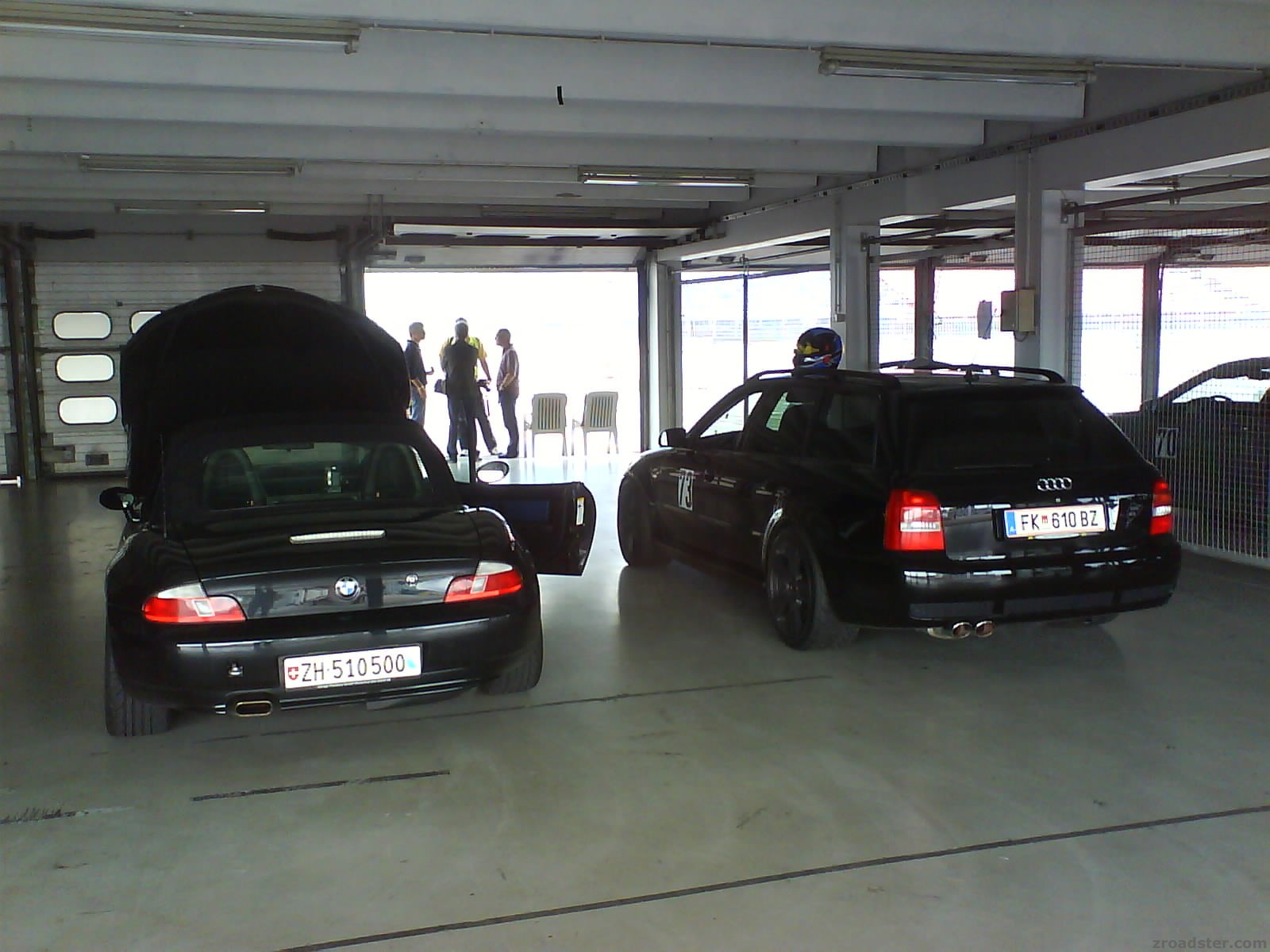 Am Hockenheimring...