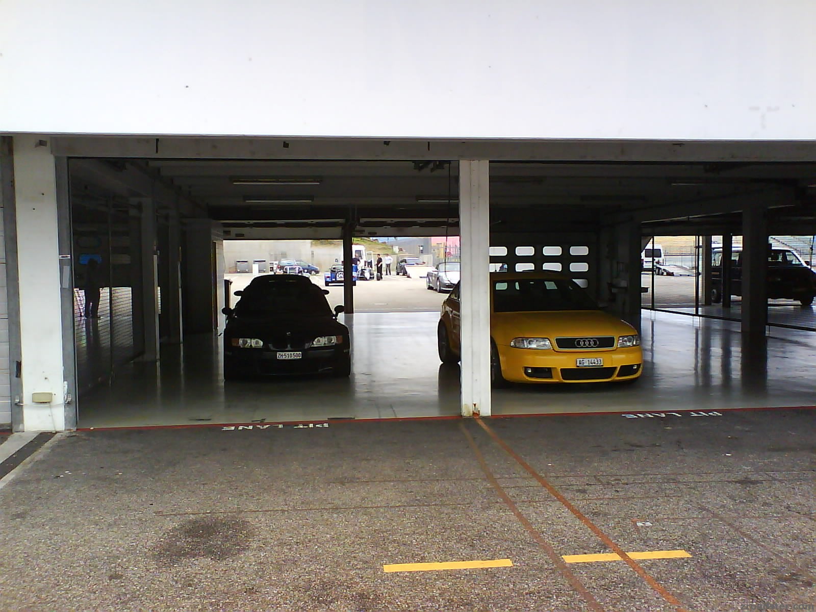 Am Hockenheimring...