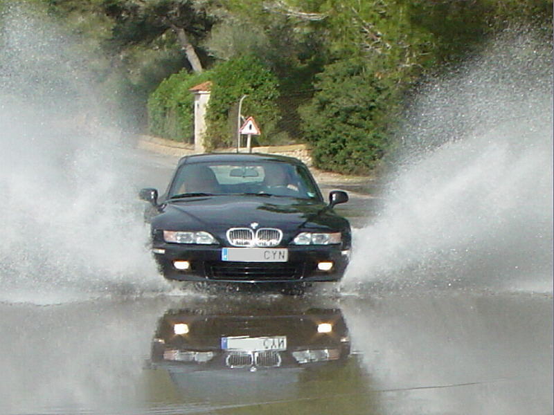 aquaplaning ;-))