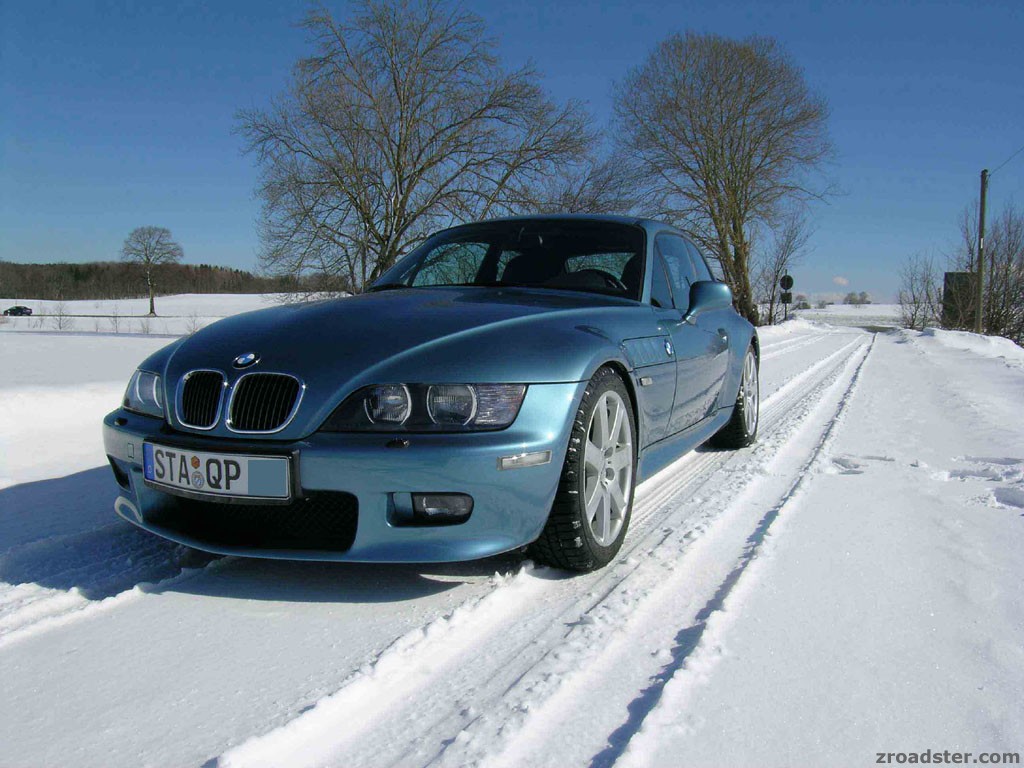 Atlanta Blau im Schnee