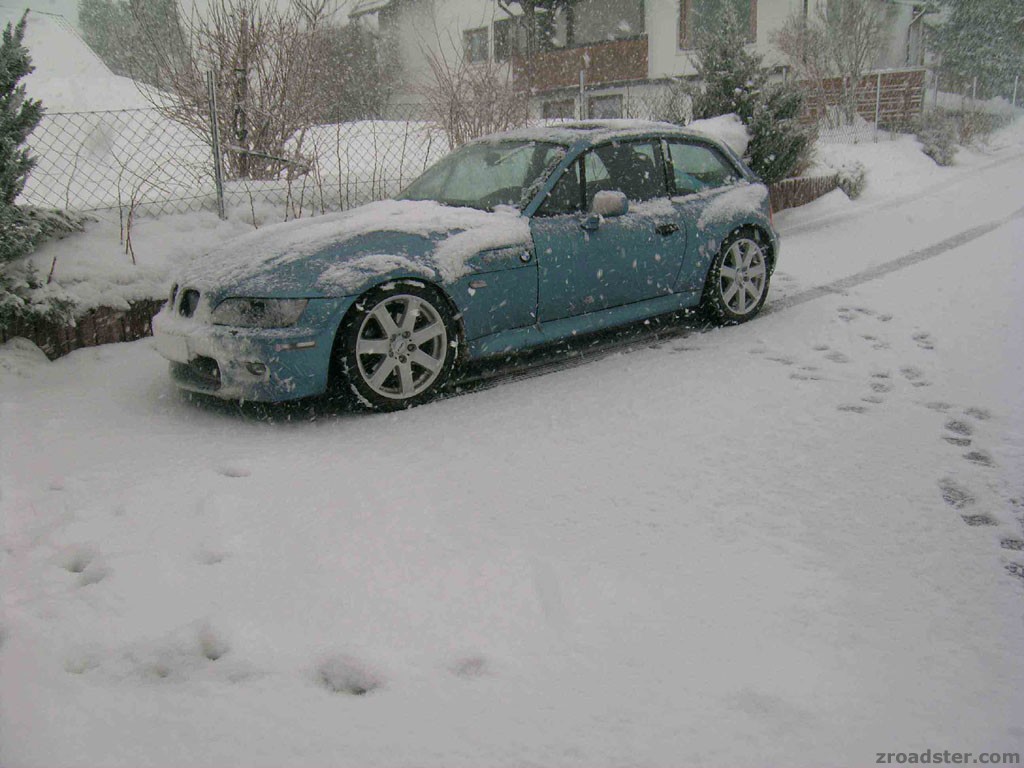 Atlanta Blau unter Schnee