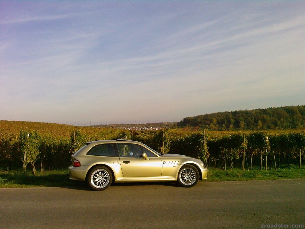 Ausfahrt in den Weinbergen rund um Besigheim
