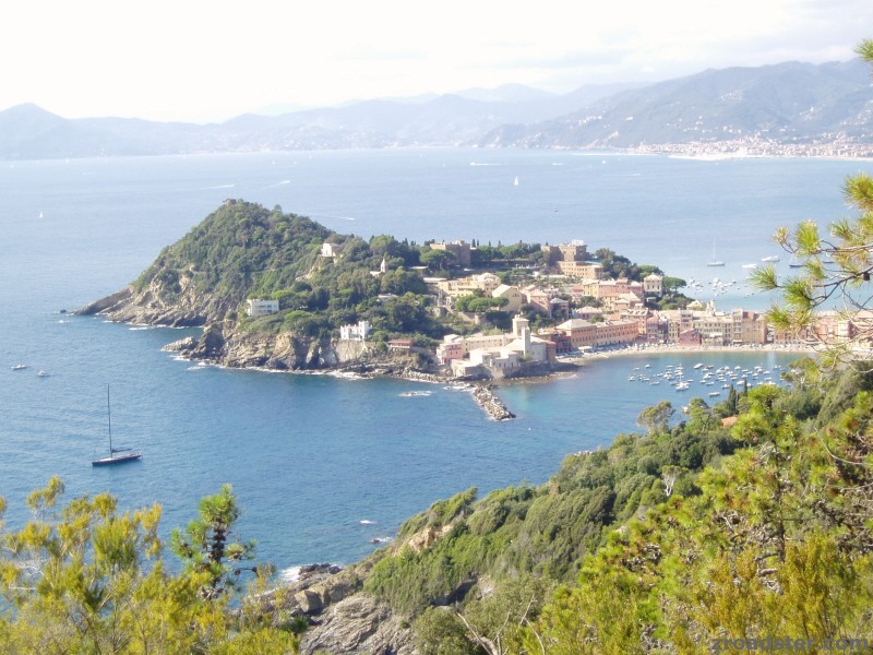 Aussicht auf Sestri Levante 01.10.2005