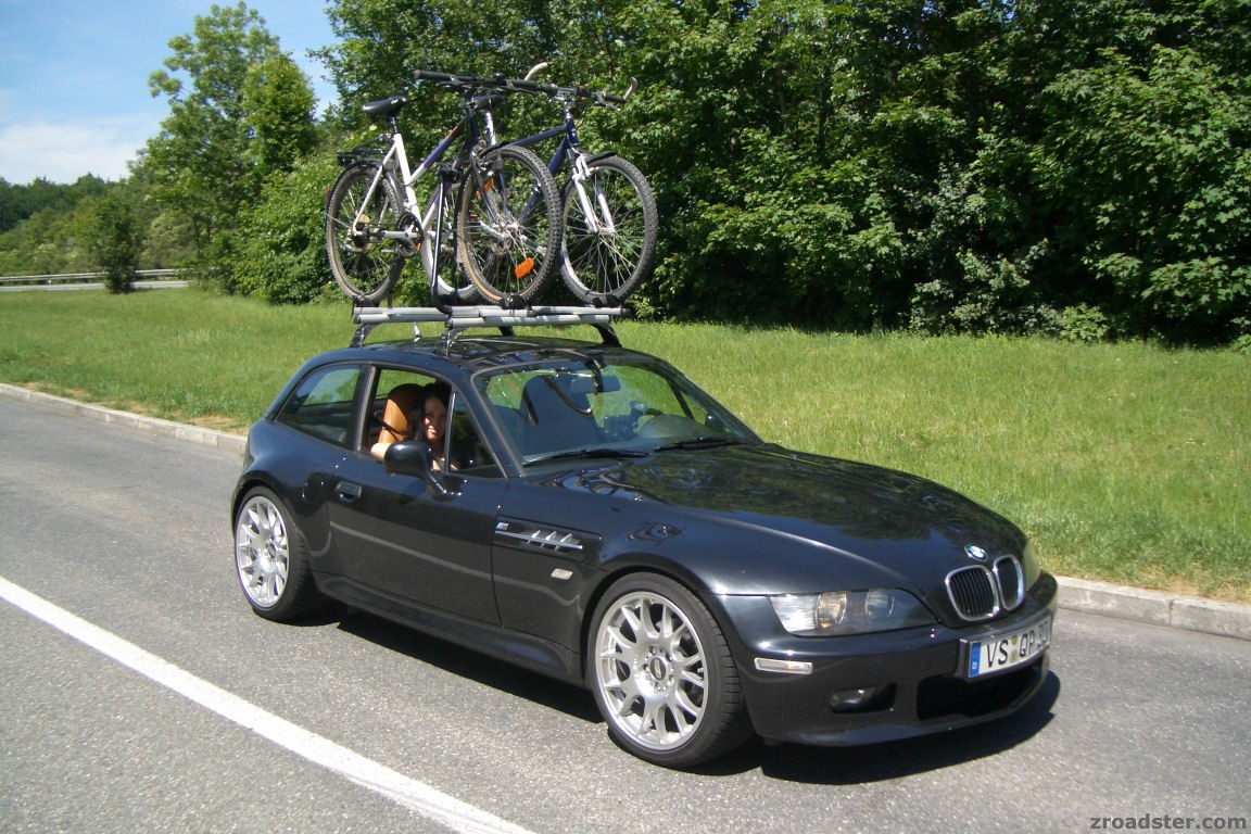 Bikes on roof