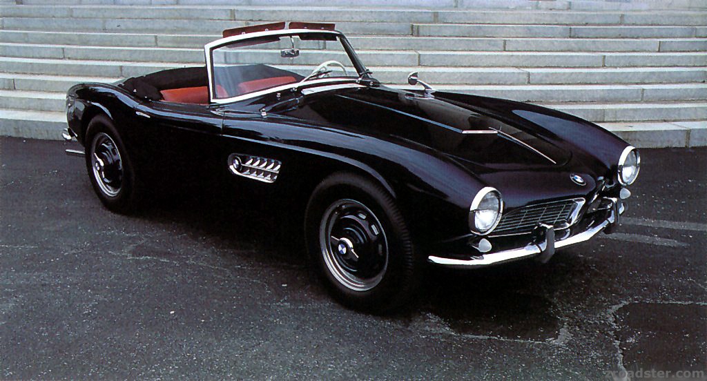 BMW 507, schwarz