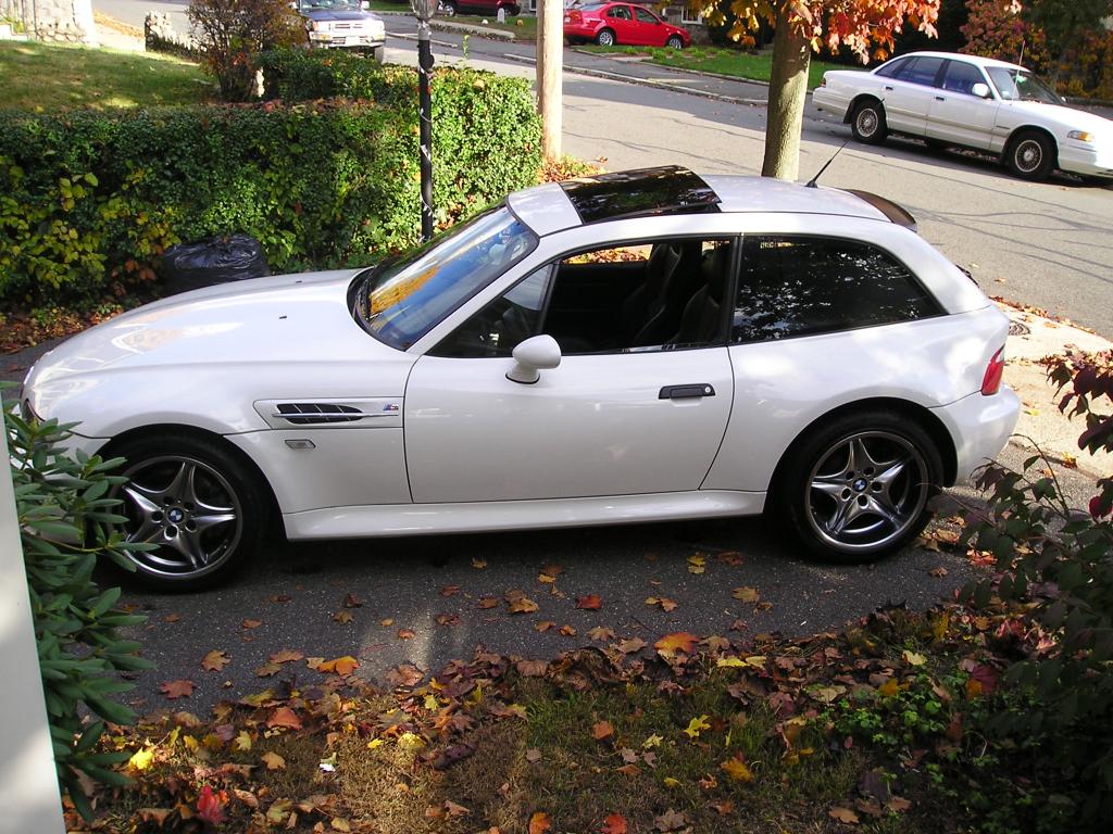 BMW Z3 Coupe in weiss
