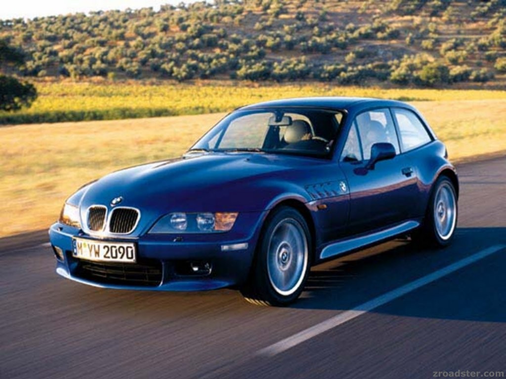 BMW Z3 M Coupe in blau