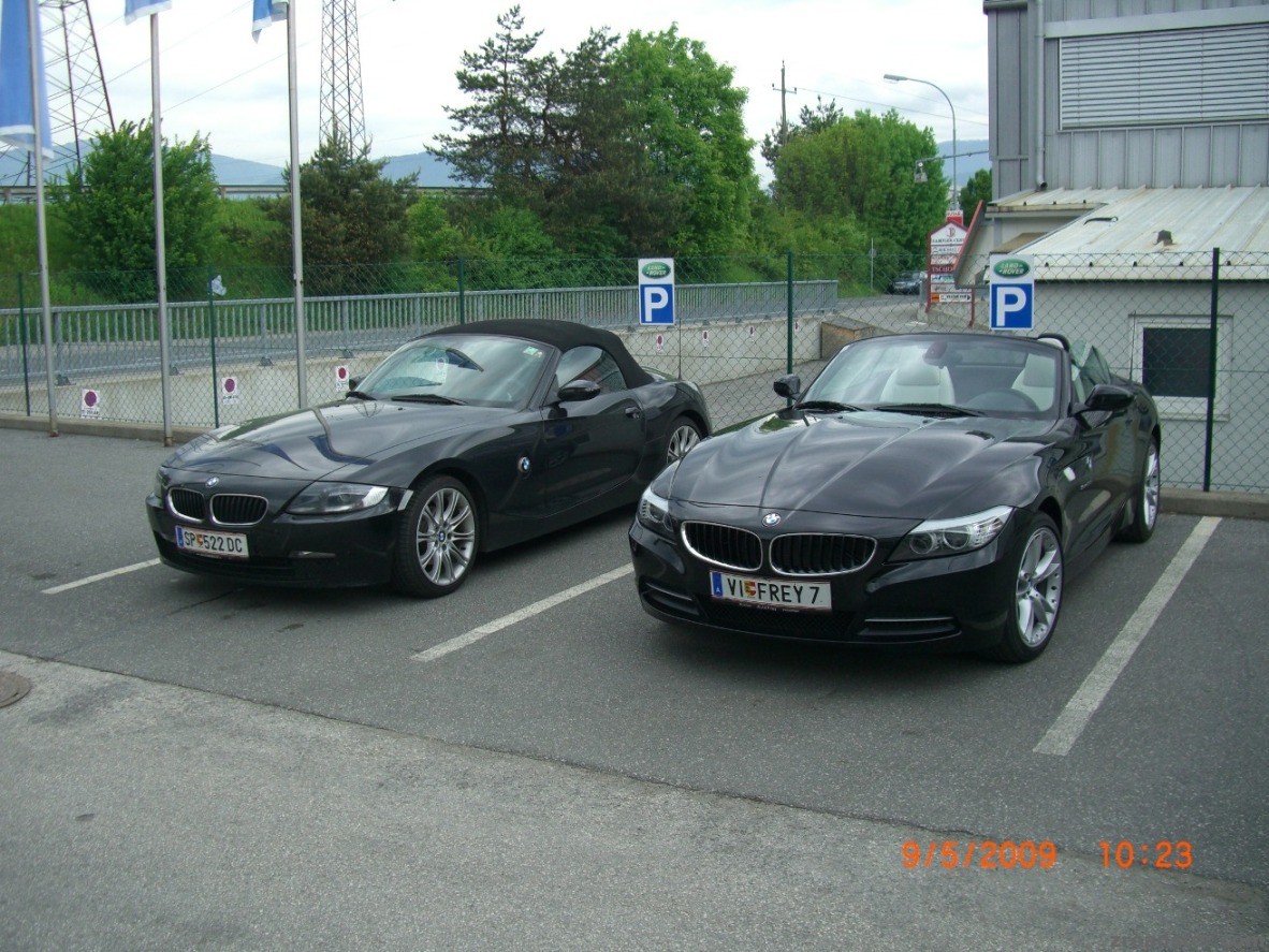 BMW Z4 E85 vs E89