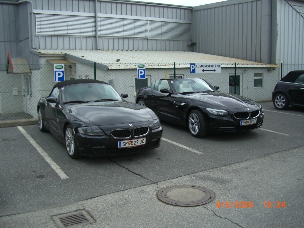 BMW Z4 E85 vs E89