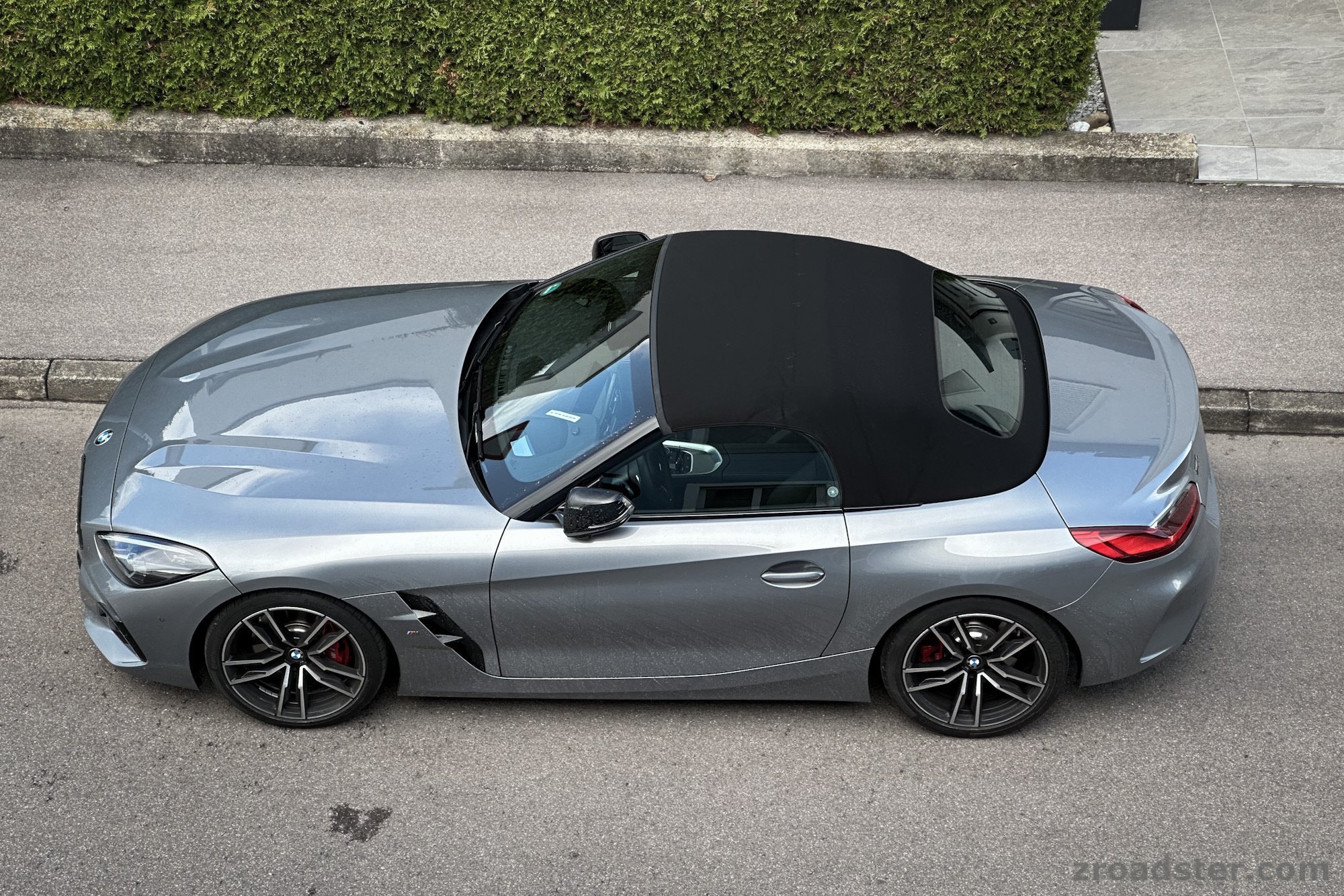BMW Z4 Skyscraper von oben top view