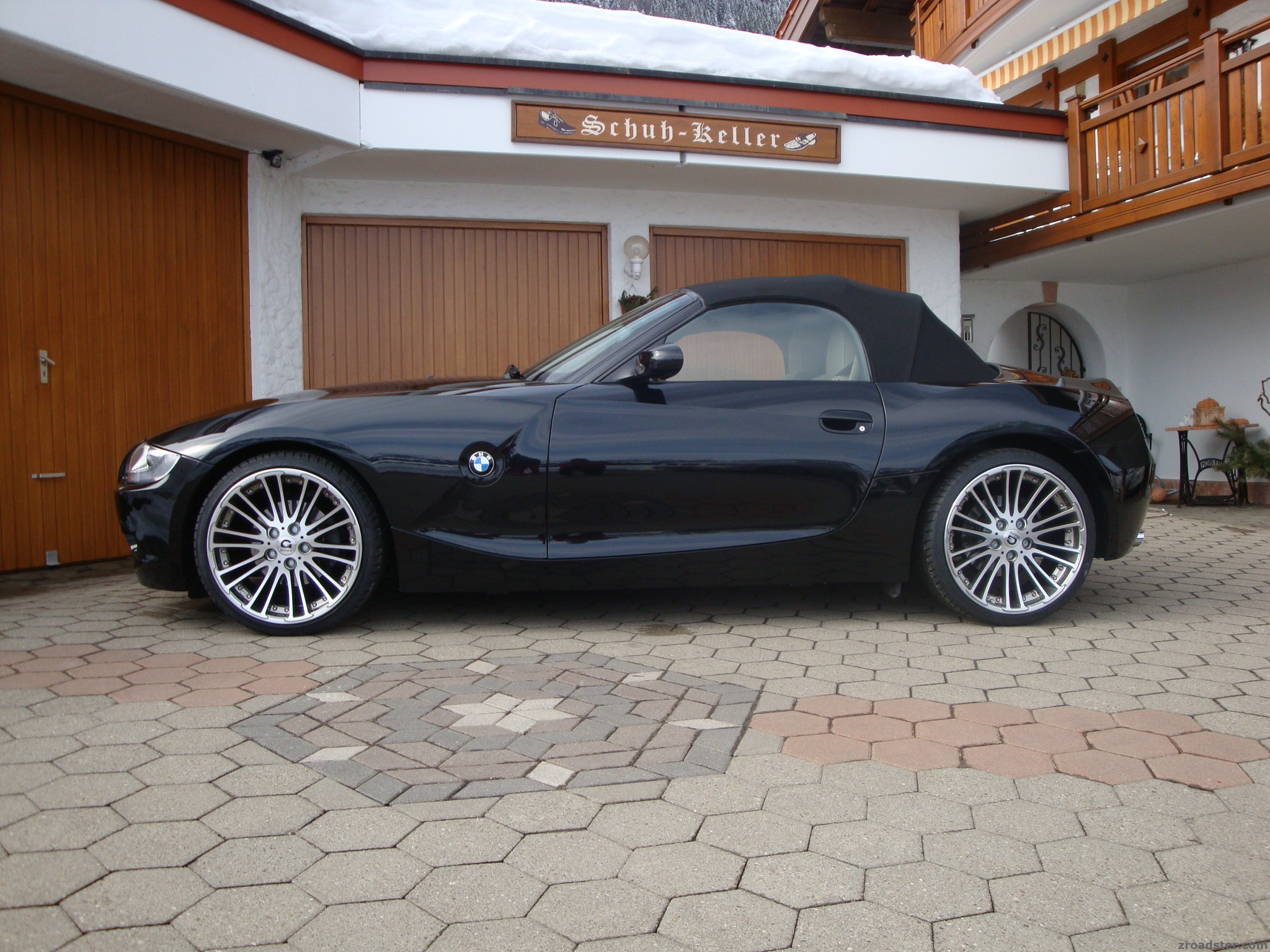 Daddy´s Z4 mit neuen Felgen