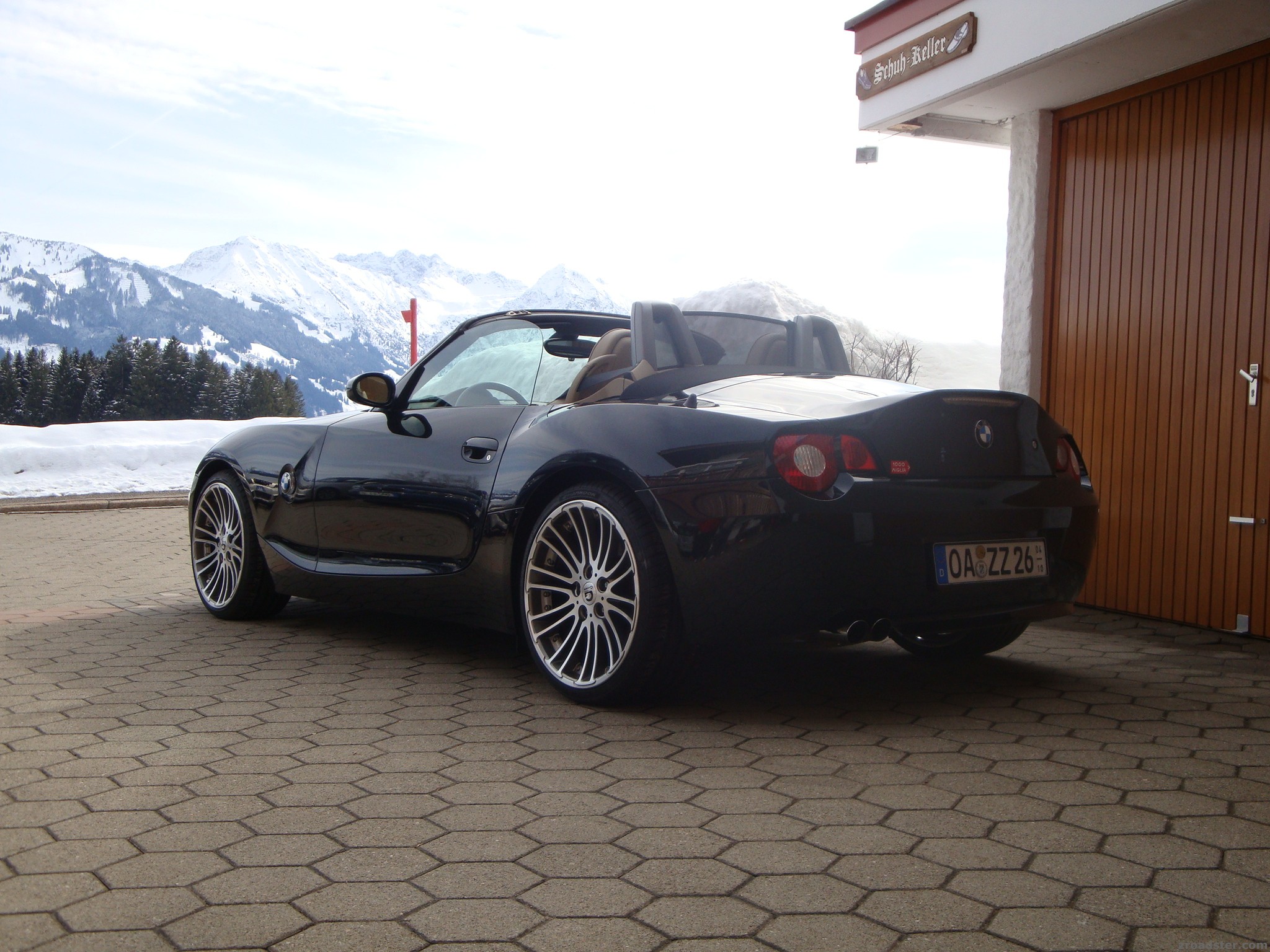 Daddy´s Z4 mit neuen Felgen