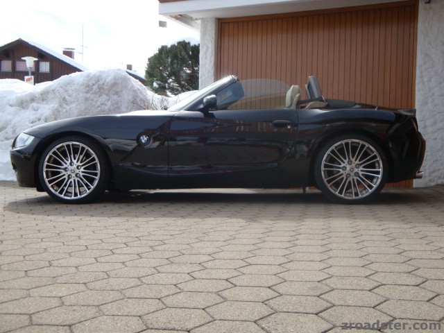 Daddy´s Z4 mit neuen Felgen