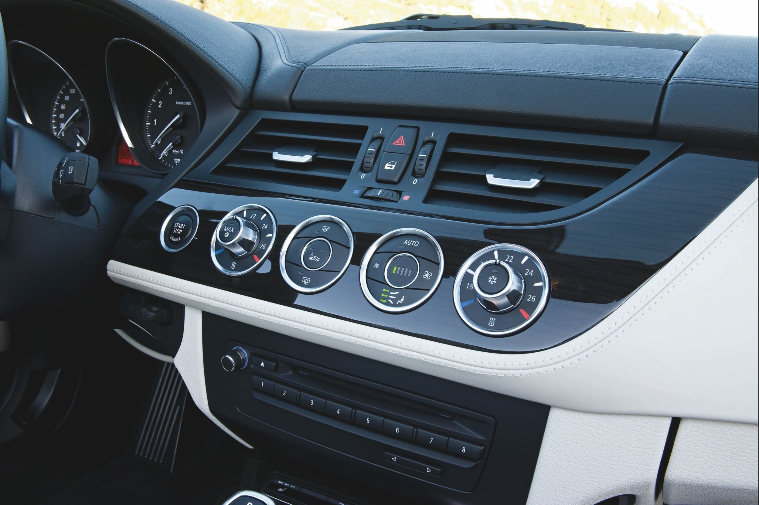 Der neue BMW Z4 - Klimaanlage - Bedienregler