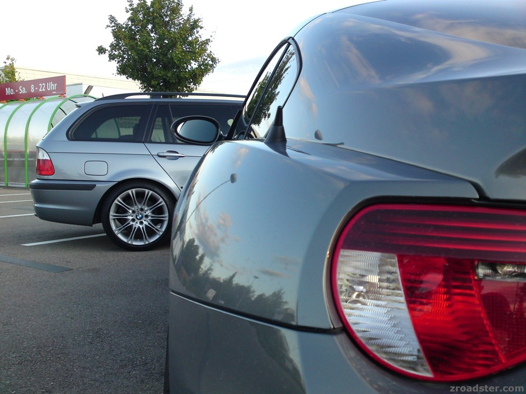 Der Z und der E46 meiner Freundin