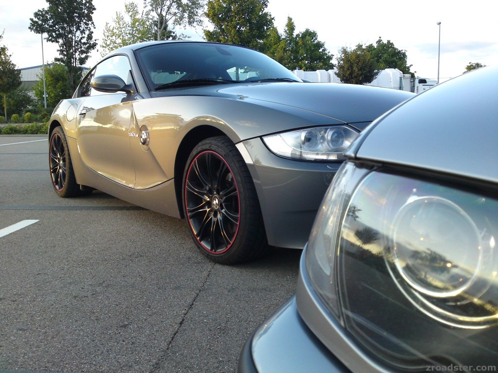 Der Z und der E46 meiner Freundin