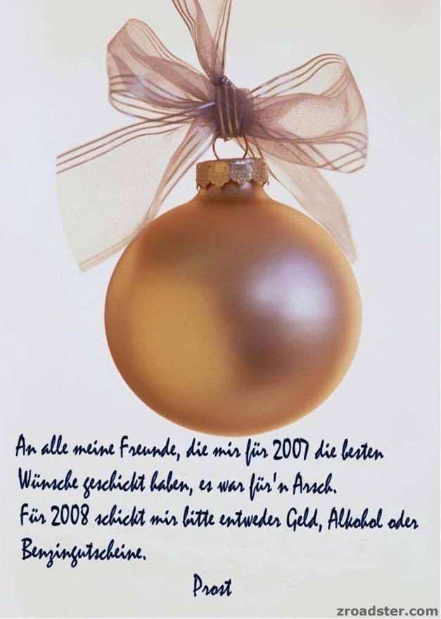 Die besten Wünsche...