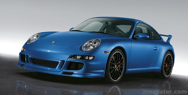 die fälschung (ist wirklich estorilblau laut Porsche HP)