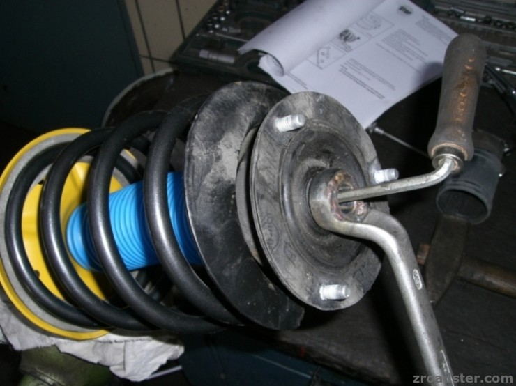 Einbau Bilstein + Eibach Fahrwerk