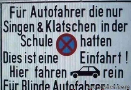 einfahrt