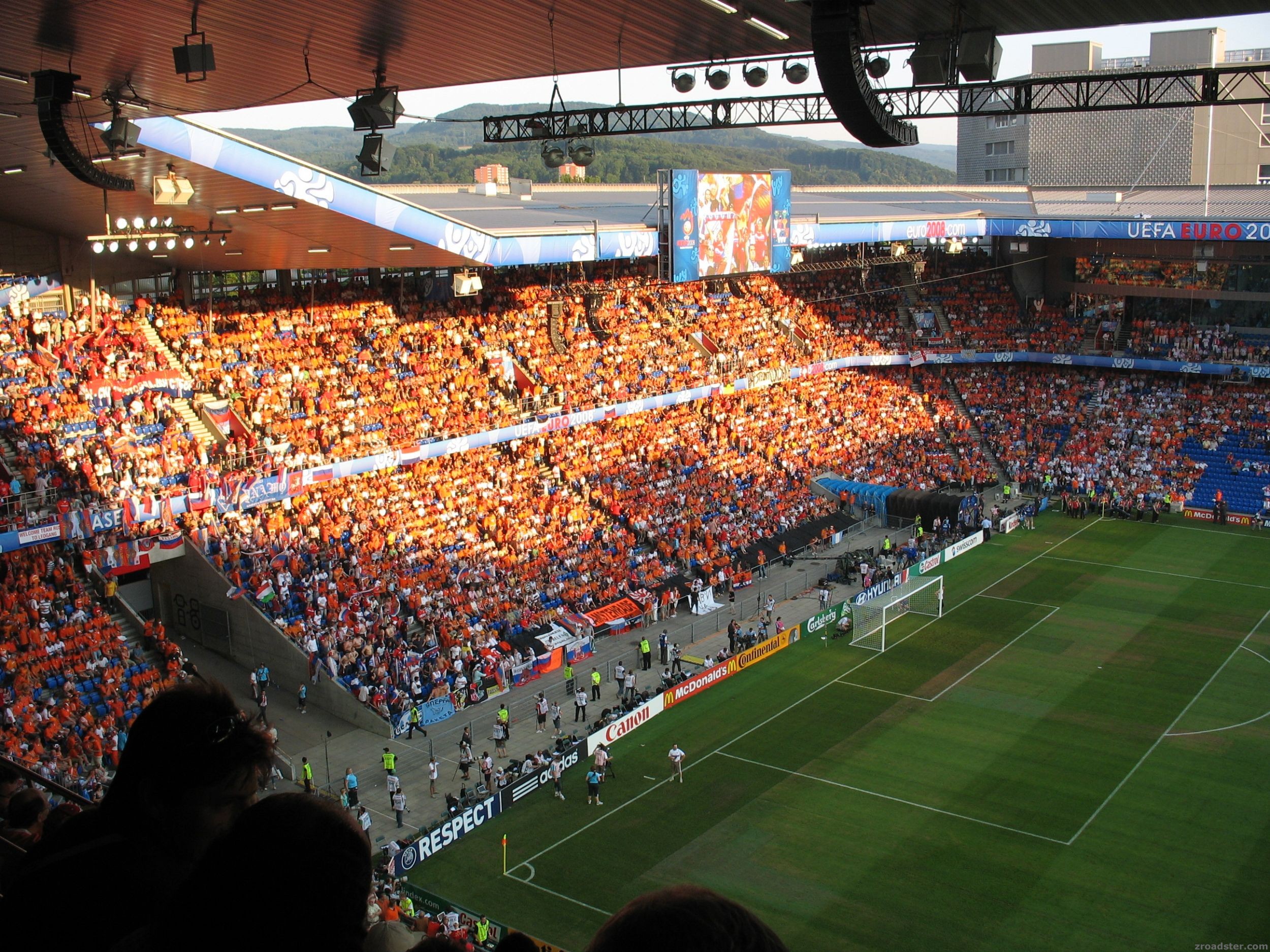 EM 2008 Tour: Basel, 1/4 Finale RUS-NED