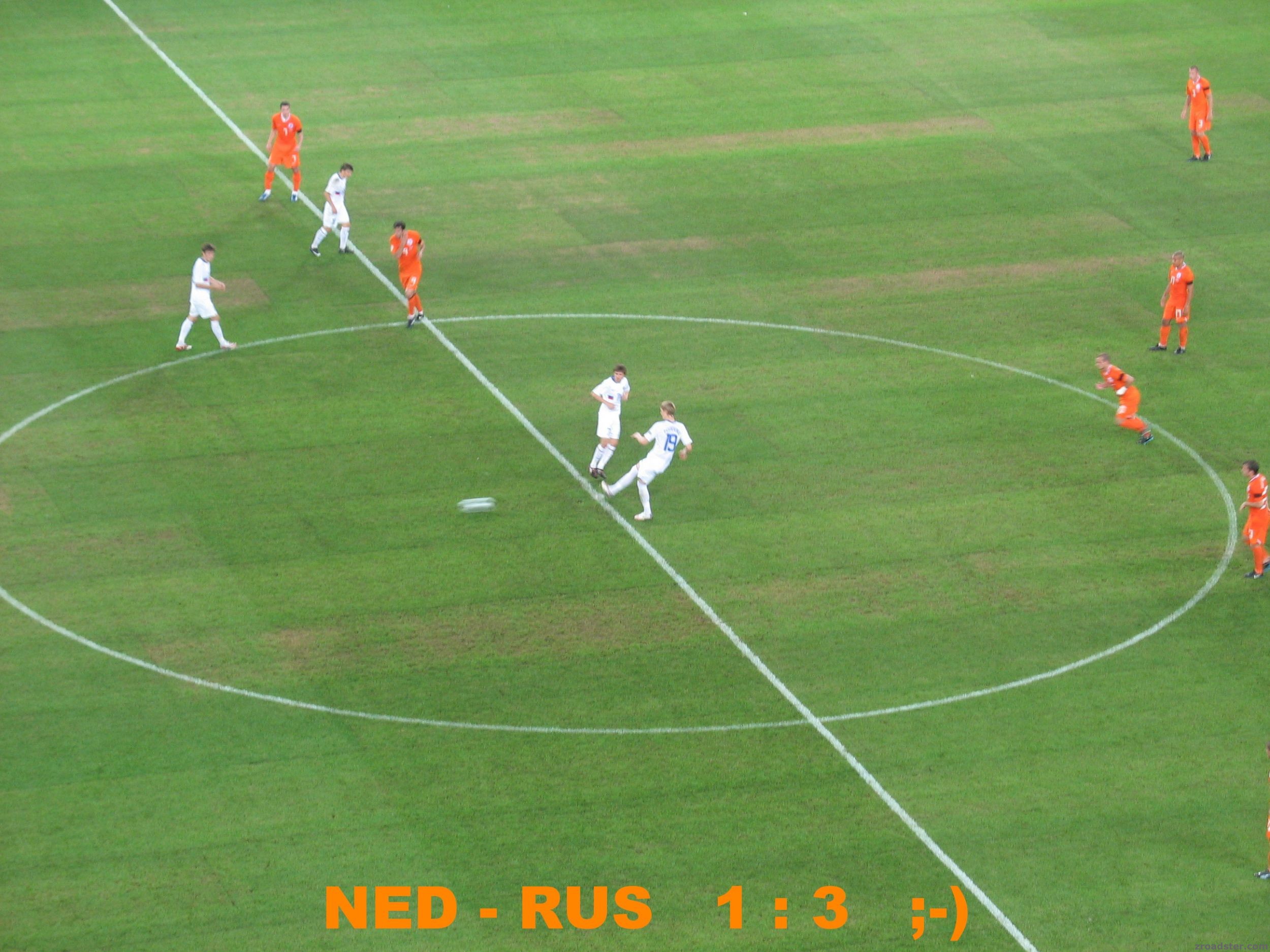 EM 2008 Tour: Basel, 1/4 Finale RUS-NED
