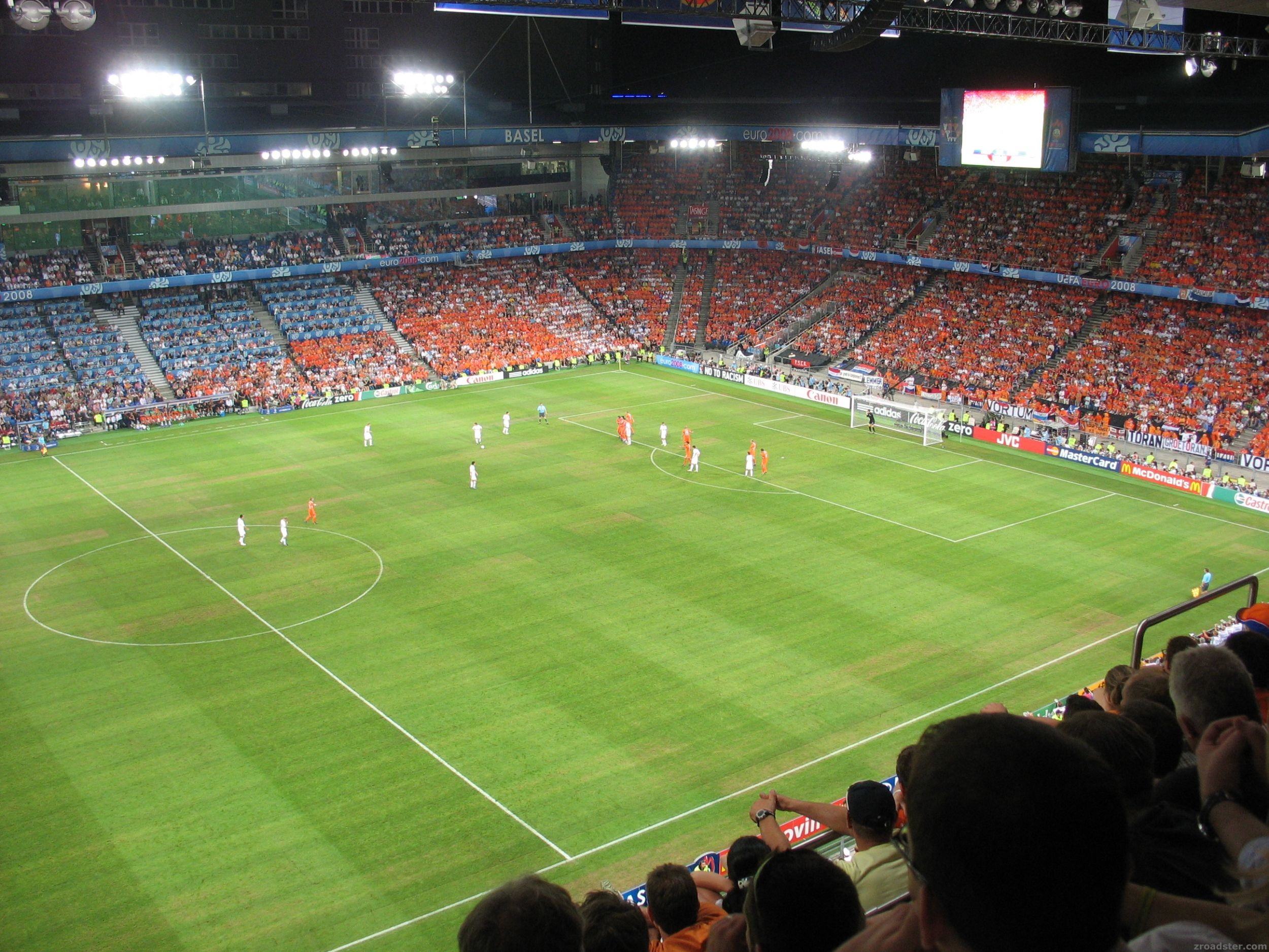 EM 2008 Tour: Basel, 1/4 Finale RUS-NED