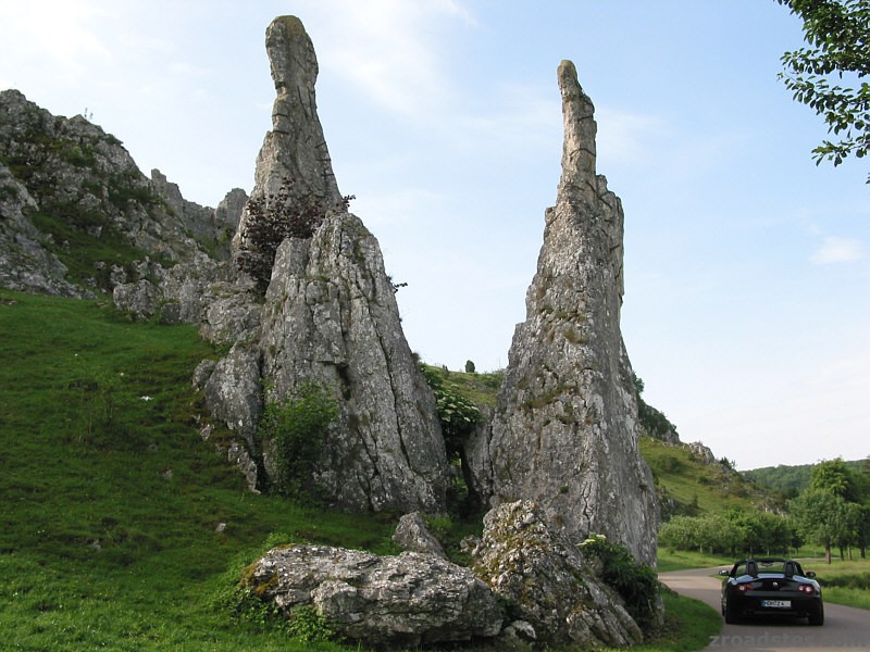 Eselsburger Tal - Steinerne Jungfrauen