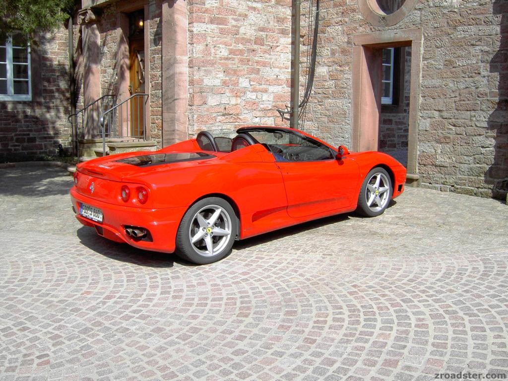 ferrari gemietet