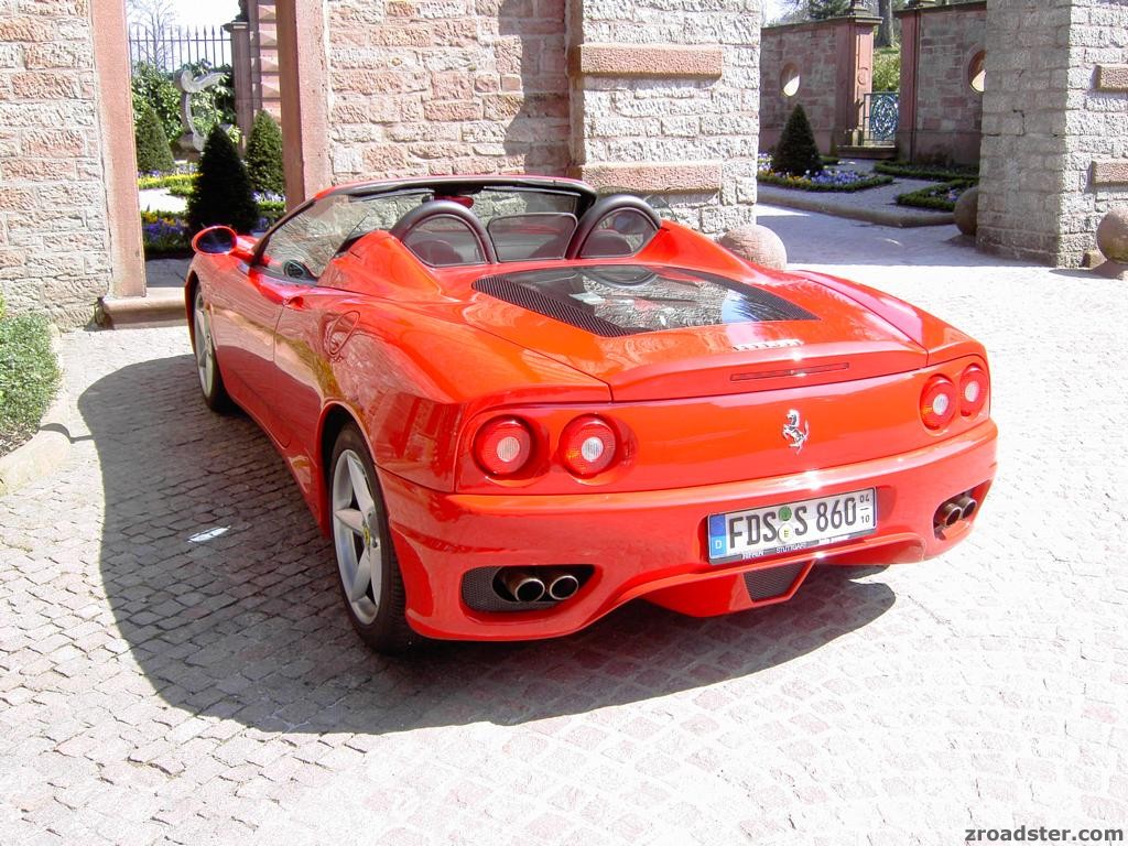 ferrari gemietet