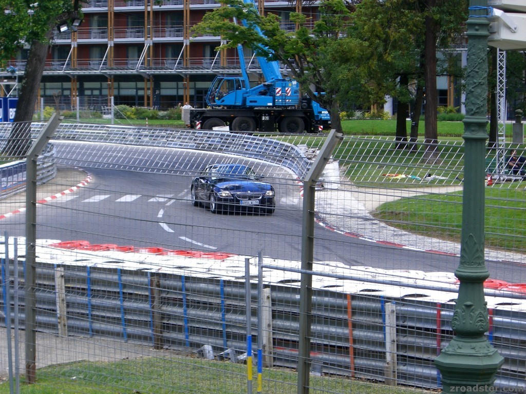 FIA WTCC in Pau 2007 - VIP-Tourifahrten im Z4 QP