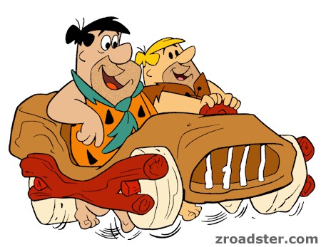 Fred-Flintstone-Barney-Rubble-Car