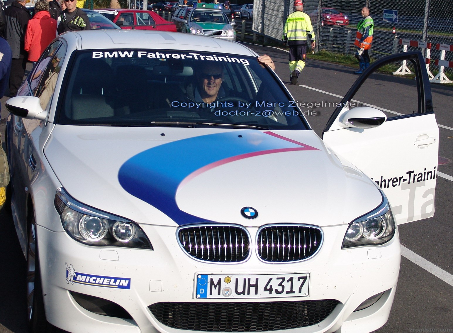 Hans Joachim Stuck fährt das RIngtaxi