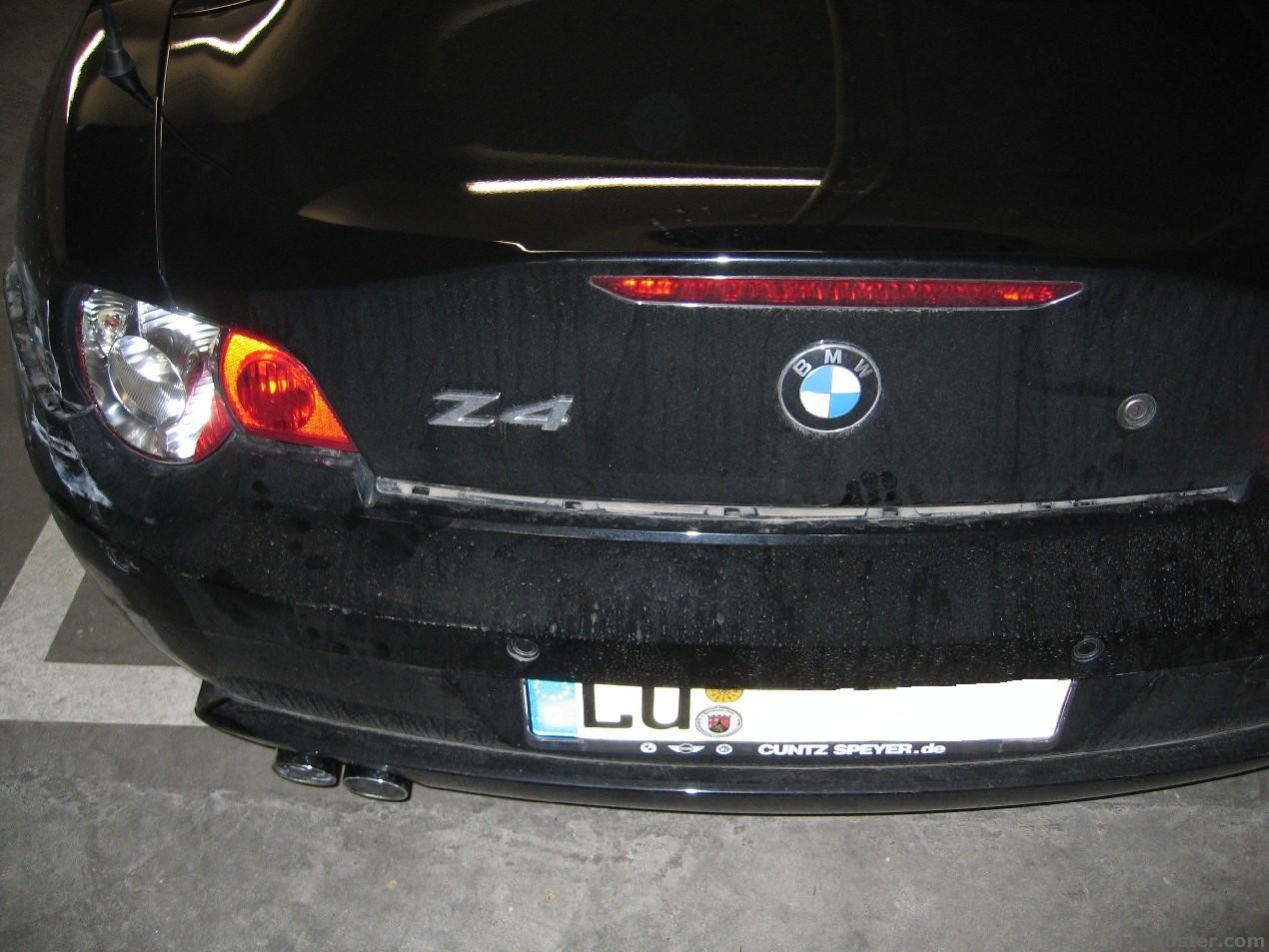 Heckschaden Z4