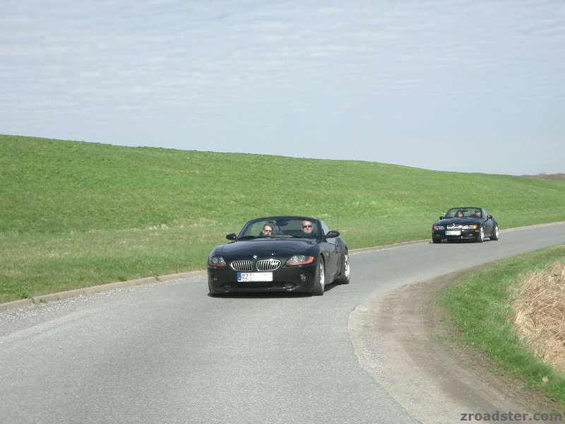 immer am Deich längs...