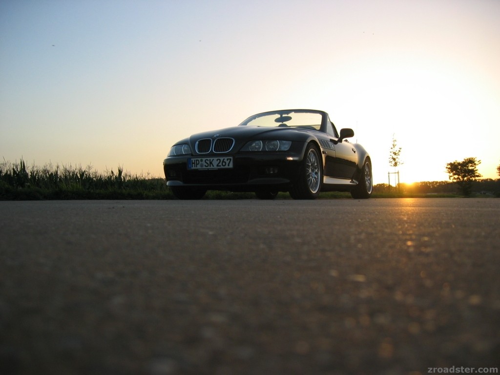 in Abenddämmerung