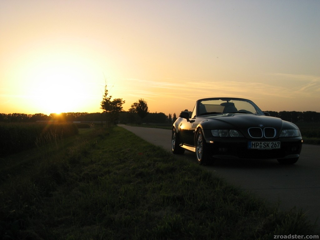 in Abenddämmerung