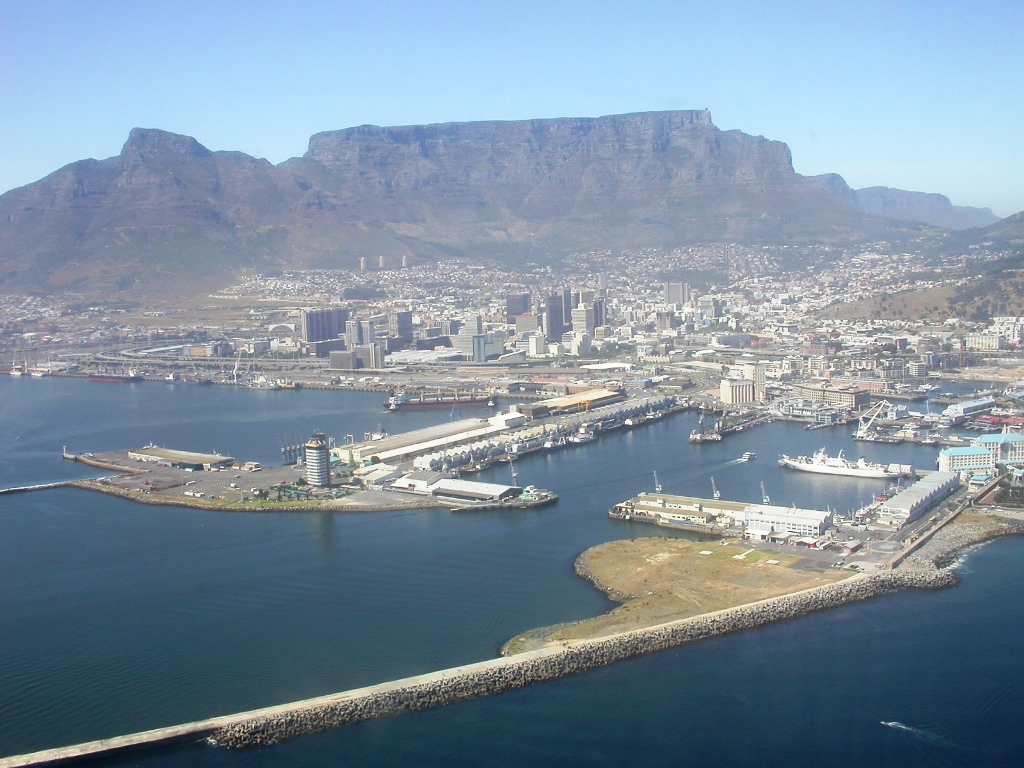Kapstadt vom Helikopter aus