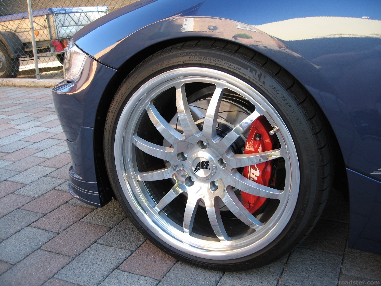 Lecker leichte Schmiedefelgen.... :O)