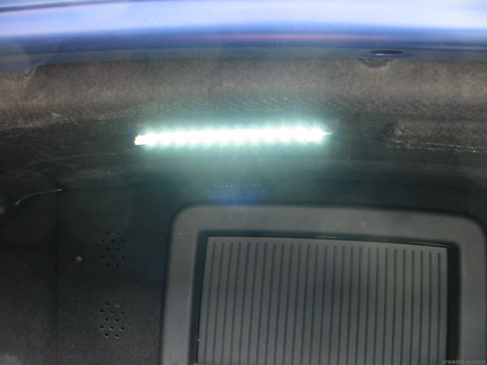 LED im Kofferraum