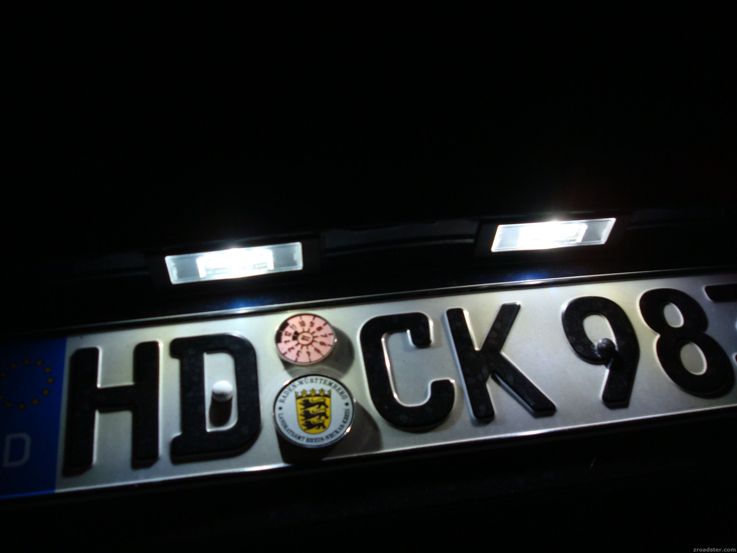 LED-Kennzeichenbeleuchtung