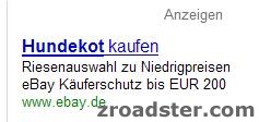 Lustiges bei Google :)