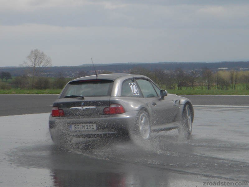 Matthias beim Drifttraining Bitburg