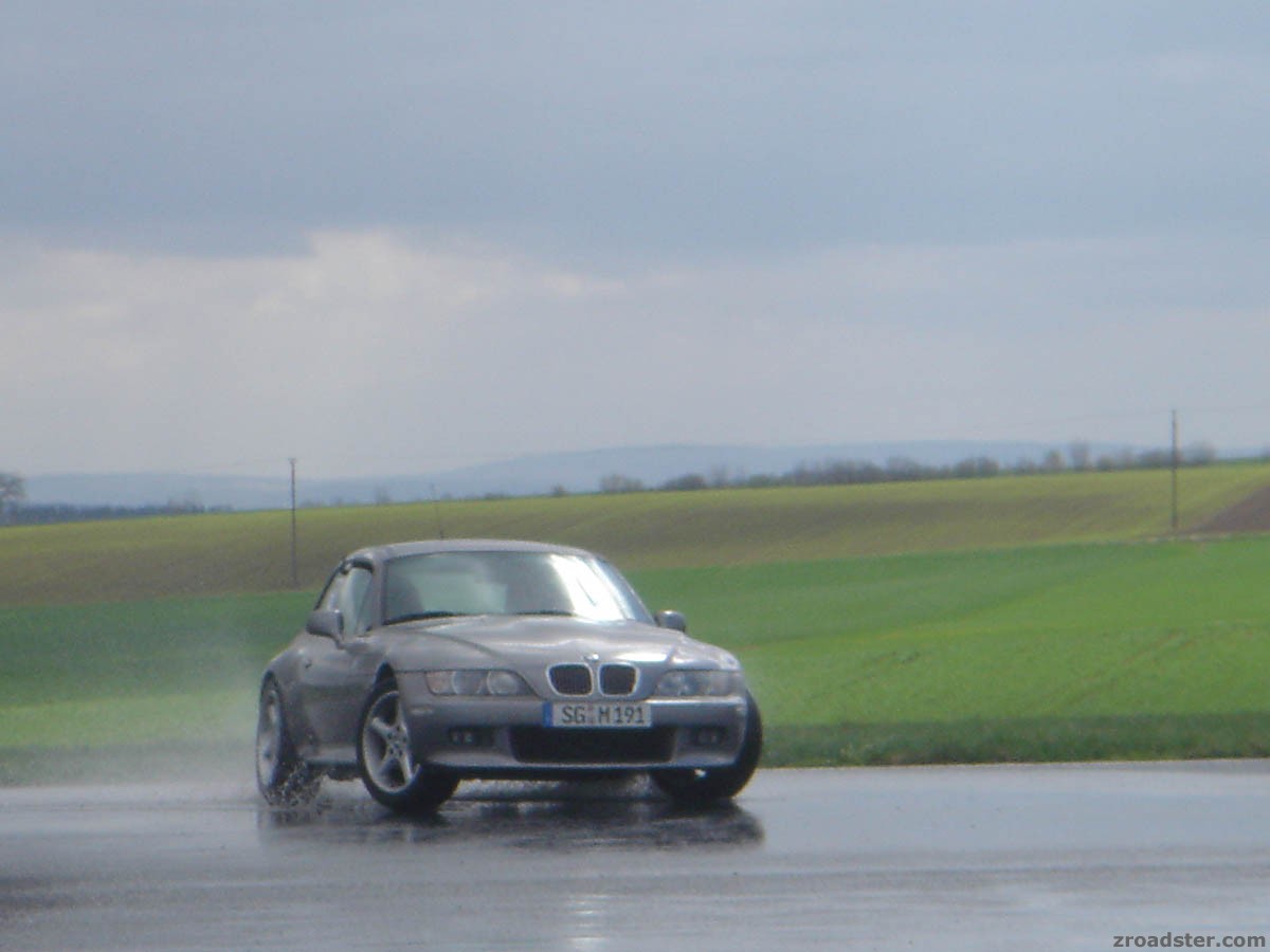 Matthias beim Drifttraining Bitburg
