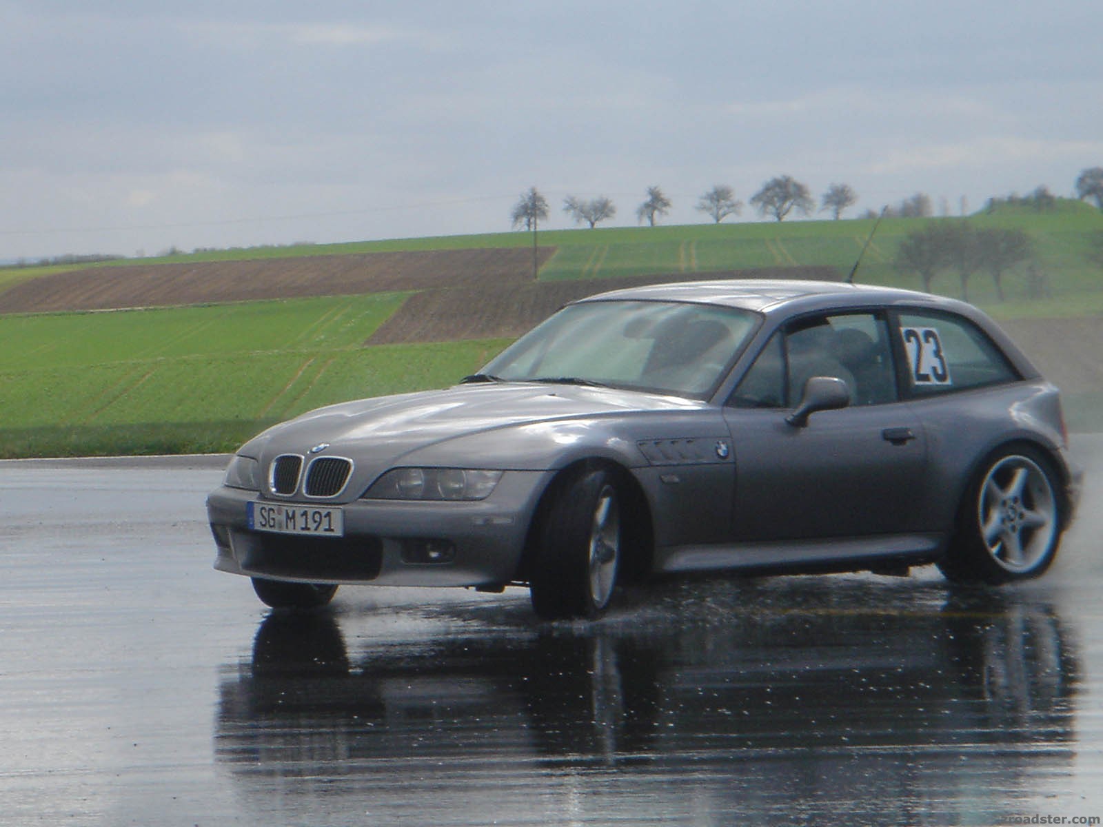 Matthias beim Drifttraining Bitburg